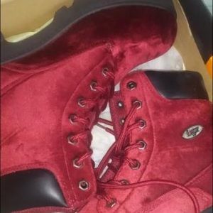 LUGZ Size 9. Color Ruby/Black Brand New